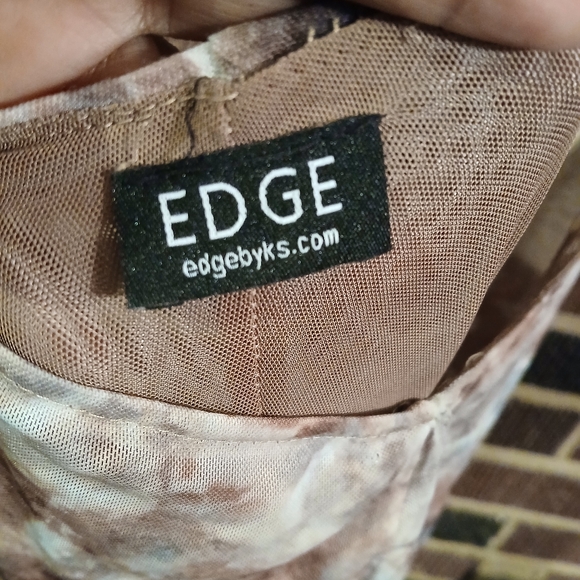 EDGE Ruffle Patterned Jumpsuit - Picture 3 of 13